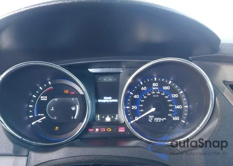 2015 Hyundai Sonata Hybrid z USA, uszkodzony, nr VIN KMHEC4A45FA124883